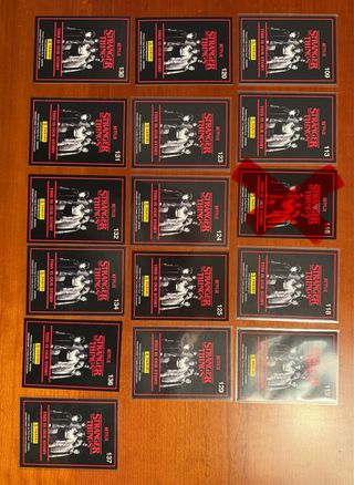 Stranger Things Panini Cards