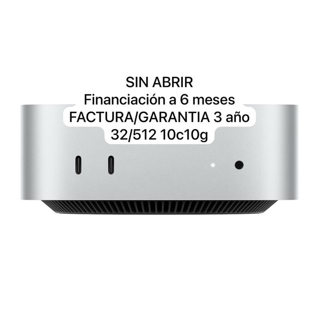 Mac mini M4 32GB 512GB SIGILLATO