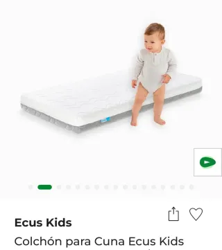 Colchón Cuna Ecus Kids
