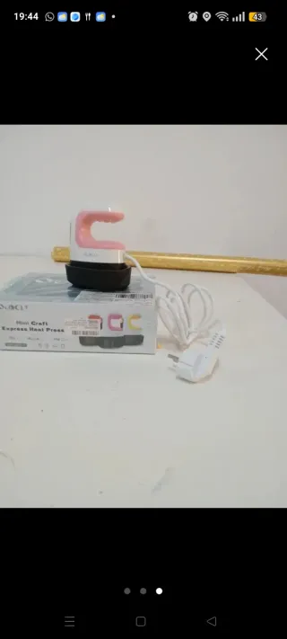 Mini Plancha Portátil para Viaje