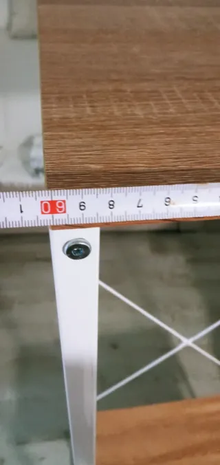 Armario potro con baldas madera y metal