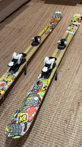 Esquís K2 Press 159cm + Fijaciones Salomon