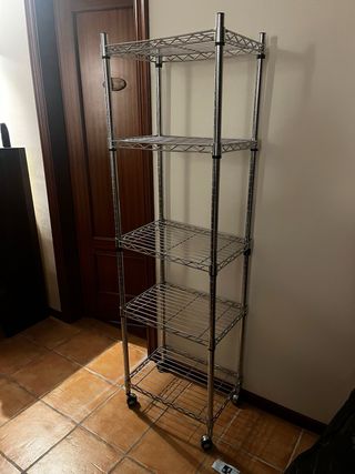 Estantería metálica de 5 niveles