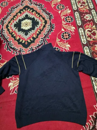 Maglione Navigare uomo blu con zip