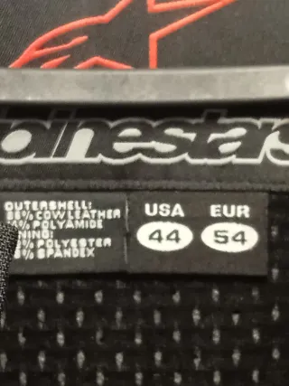 Traje Moto Alpinestars Sport Negro/Blanco