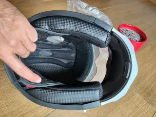 Casco Moto Modular Talla M Blanco Unisex