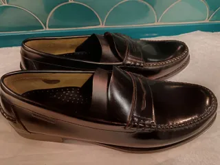 Mocasines Martinelli Negro Piel