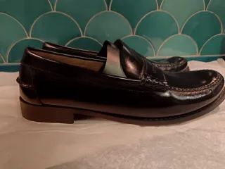 Mocasines Martinelli Negro Piel