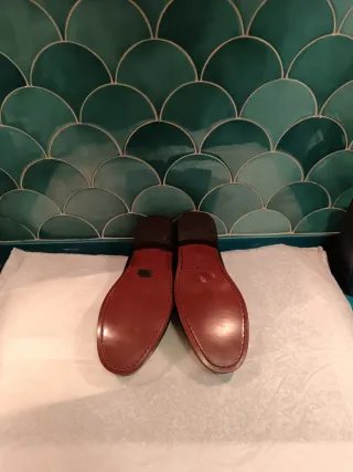 Mocasines Martinelli Negro Piel