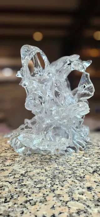 Escultura Cristal Bohemia Elegante