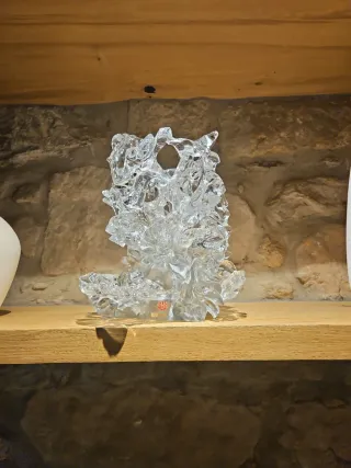 Escultura Cristal Bohemia Elegante