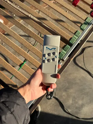 Cama articulada 90cm con mando