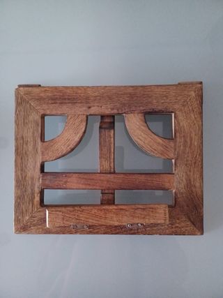 Atril de mesa de madera