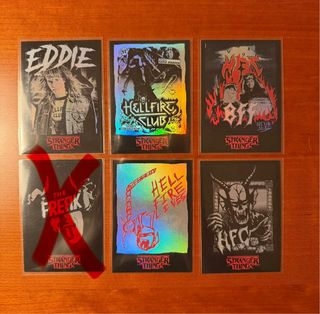Stranger Things Panini Cards