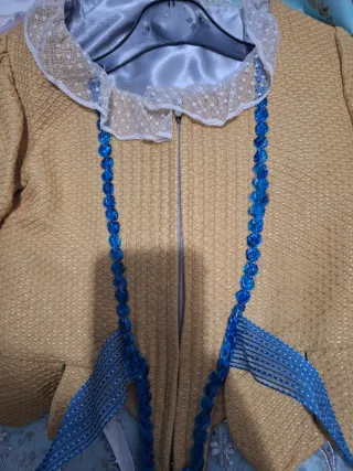 Falda y corpiño labradora o huertana niña