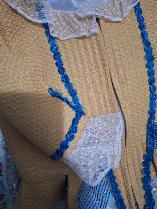 Falda y corpiño labradora o huertana niña