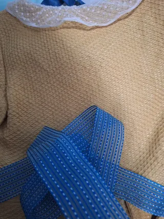 Falda y corpiño labradora o huertana niña