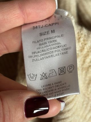 Giacca maglia aperta Nenette Tg. M