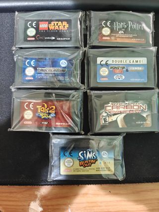 Opción de envío gratis, pregunt Lote  7 Juegos GBA