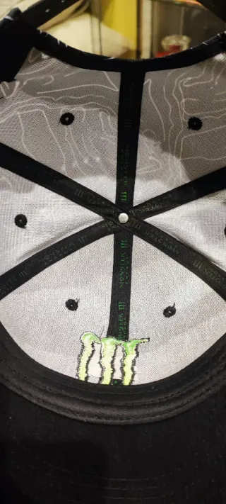 Gorra Monster Energy Negra con Diseño