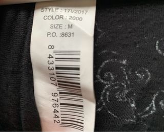 Abito Desigual nero con stampa