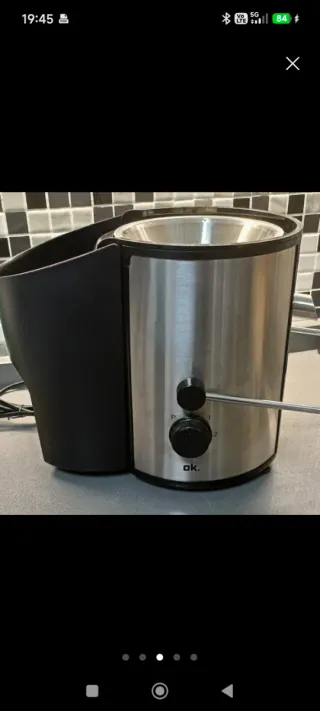 Licuadora OK. Acero Inoxidable
