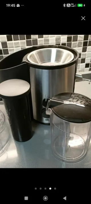 Licuadora OK. Acero Inoxidable