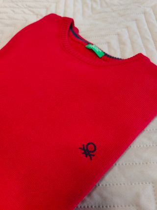 Jersey United Colors of Benetton Rojo