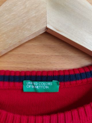 Jersey United Colors of Benetton Rojo
