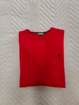 Jersey United Colors of Benetton Rojo