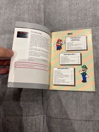 Manual Super Mario All Stars SNES PAL