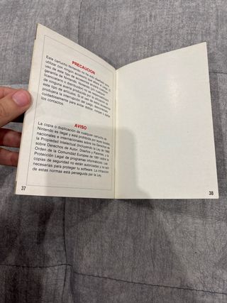 Manual Super Mario All Stars SNES PAL