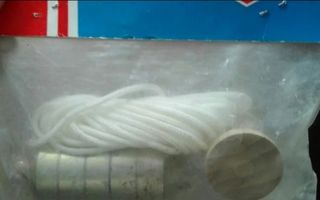 NUEVA Plomada 500gr con nuez y cordel