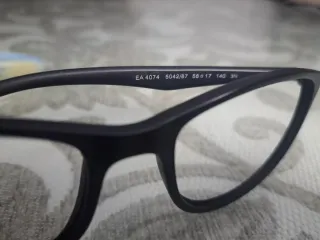 Montura Gafas Emporio Armani Negra