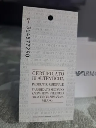 Montura Gafas Emporio Armani Negra