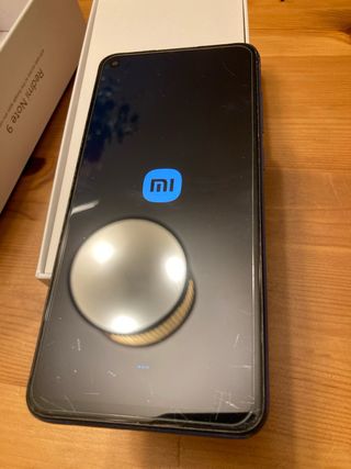 Xiaomi Redmi Note 9 128GB Negro con funda nueva