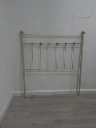Cabezal de cama 90cm blanco