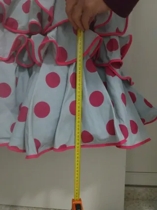 Traje de flamenca lunares