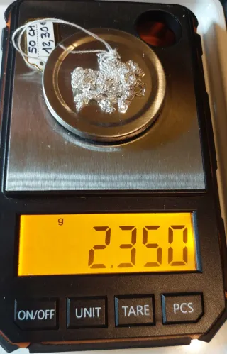 Cadena de Plata de Ley de 50cm