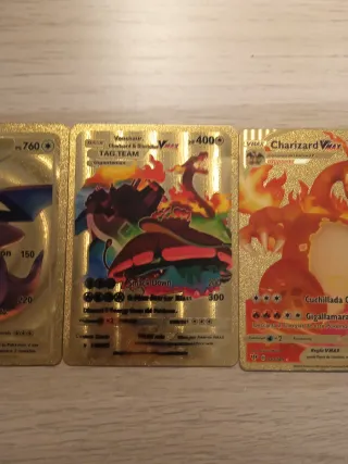 3 Cartas Pokémon Coleccionables