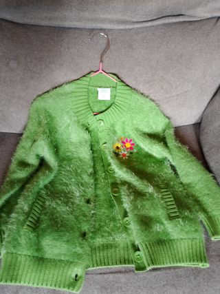 Chaqueta Boboli verde 3-4 años