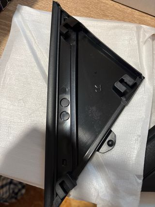 Deflectores Delanteros Negro Mate ABARTH 500