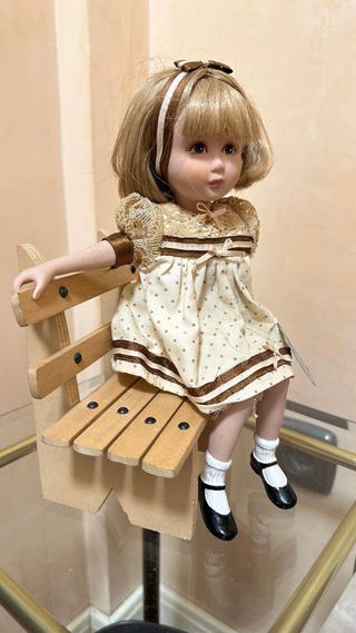 3 Bambole Menta Canela in Porcellana