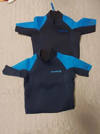 Neopreno Olaian niño 8 años azul