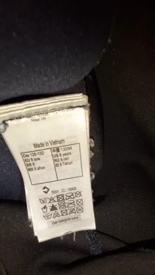 Neopreno Olaian niño 8 años azul