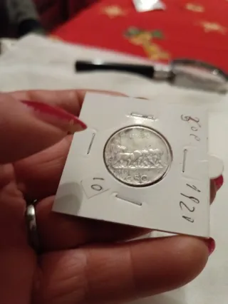 Moneta 50 Lire 1920