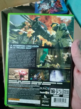 Halo 3 Xbox 360 con mapa