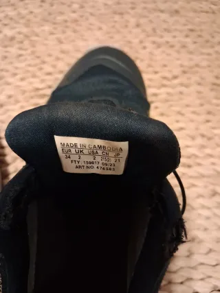 Zapatillas Salomon niño trekking talla 34