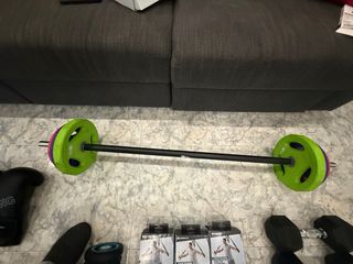 Set di manubri esagonali di diversi pesi