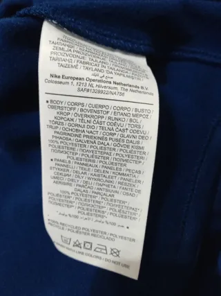 Sudadera Nike Sevilla FC Media Cremallera